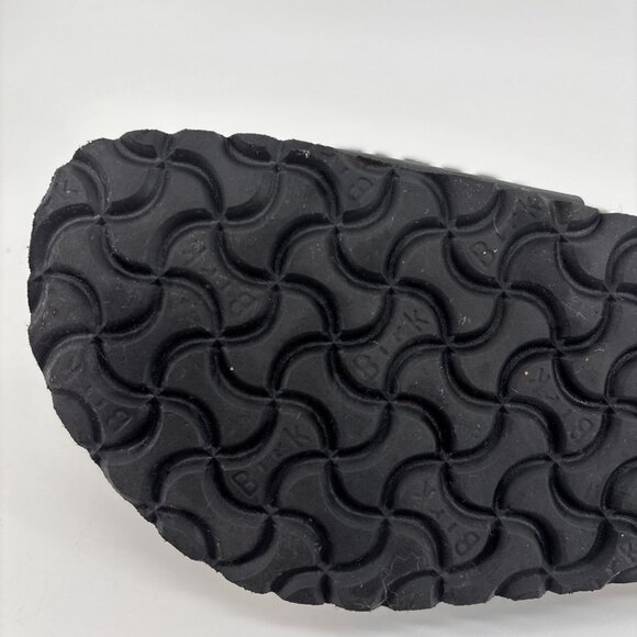 Birkenstock Madrid Birko-Flor Sandals Adjustable Sz US 8 EU 38Black Womens - Picture 11 of 14